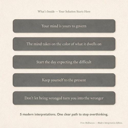 Meditations by Marcus Aurelius — Modern Interpretation | Stoicism eBook (PDF & EPUB)
