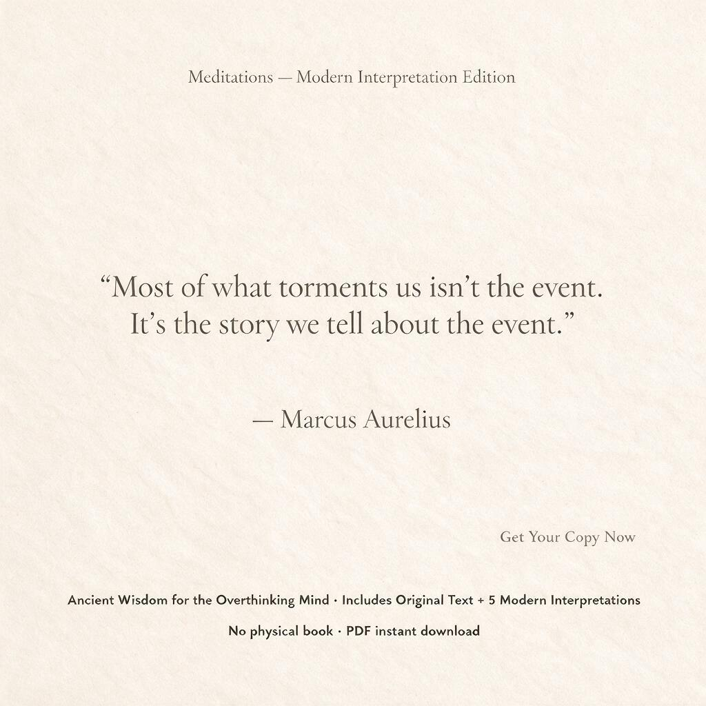 Meditations by Marcus Aurelius — Modern Interpretation | Stoicism eBook (PDF & EPUB)