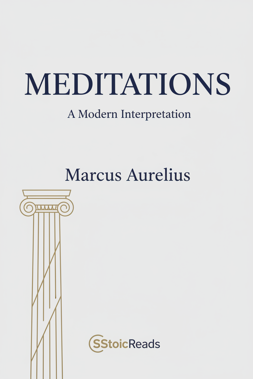 Meditations by Marcus Aurelius — Modern Interpretation eBook Cover