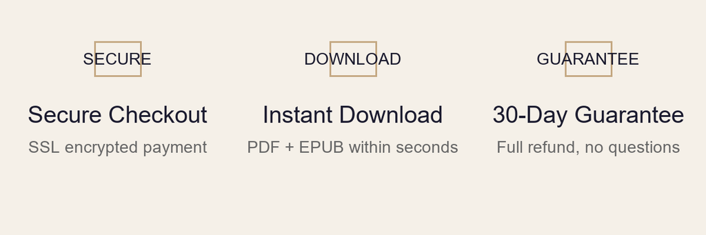 Instant digital download - secure checkout with lifetime access